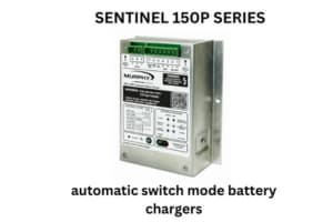 Automatic switch mode battery charger from the Sentinel 150P Series, ensuring optimal performance and safety